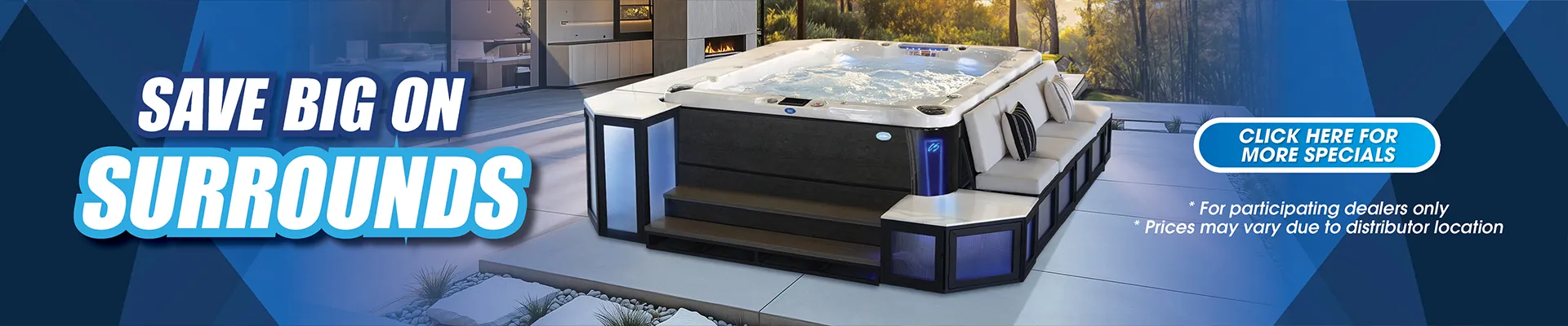Calspas hot tub being used in a family setting - Simi Valley
