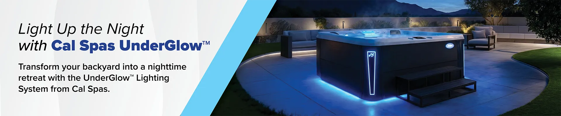 Calspas hot tub being used in a family setting - Simi Valley